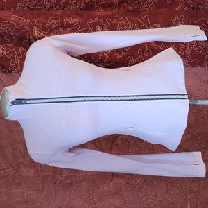 Lululemon Dress Jacket Size 4 Zippered, porcelain pink